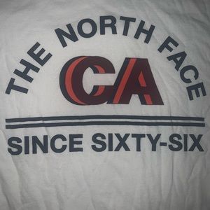 North face tshirt XL